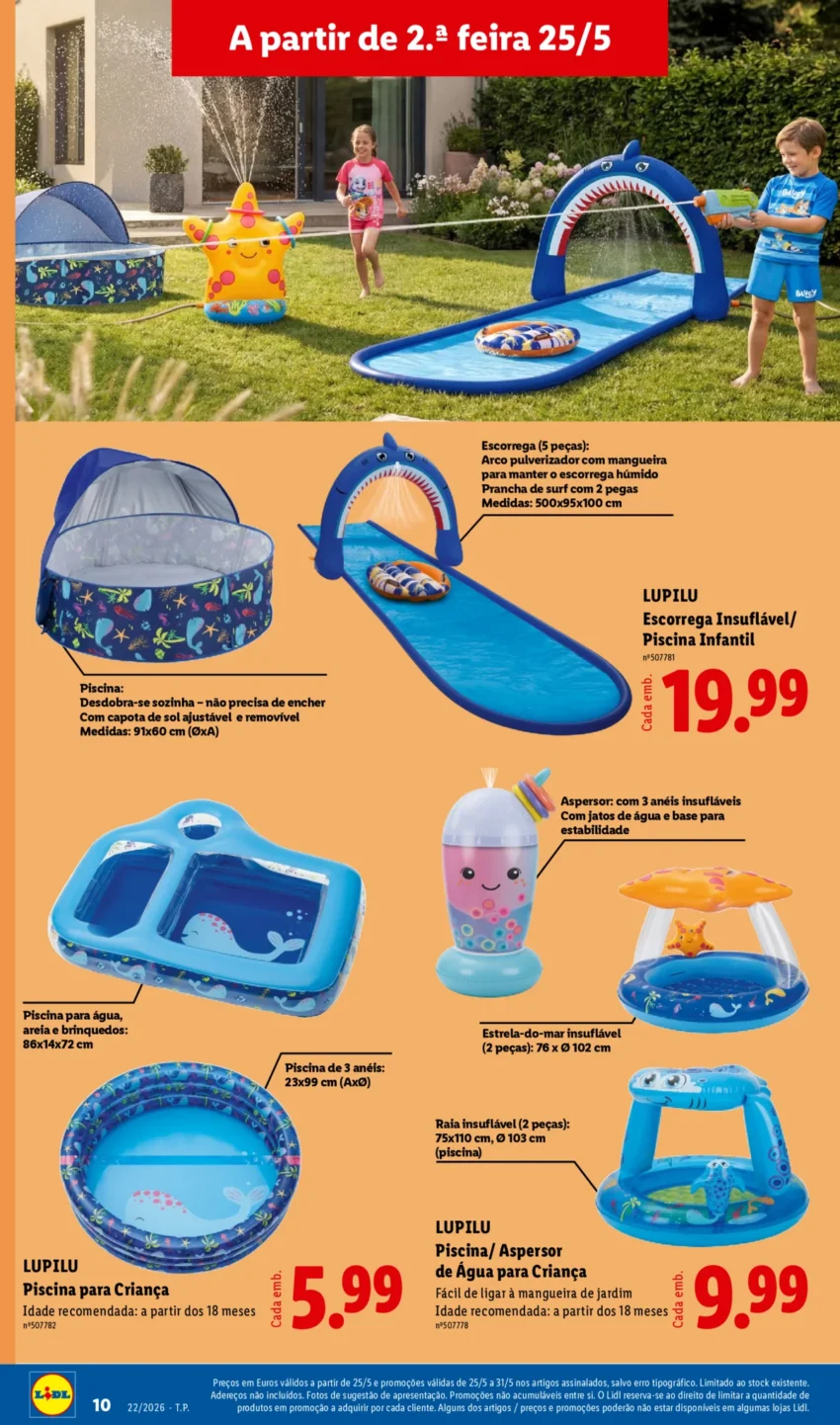 Página 10 do Antevisão Folheto LiDL Novidades