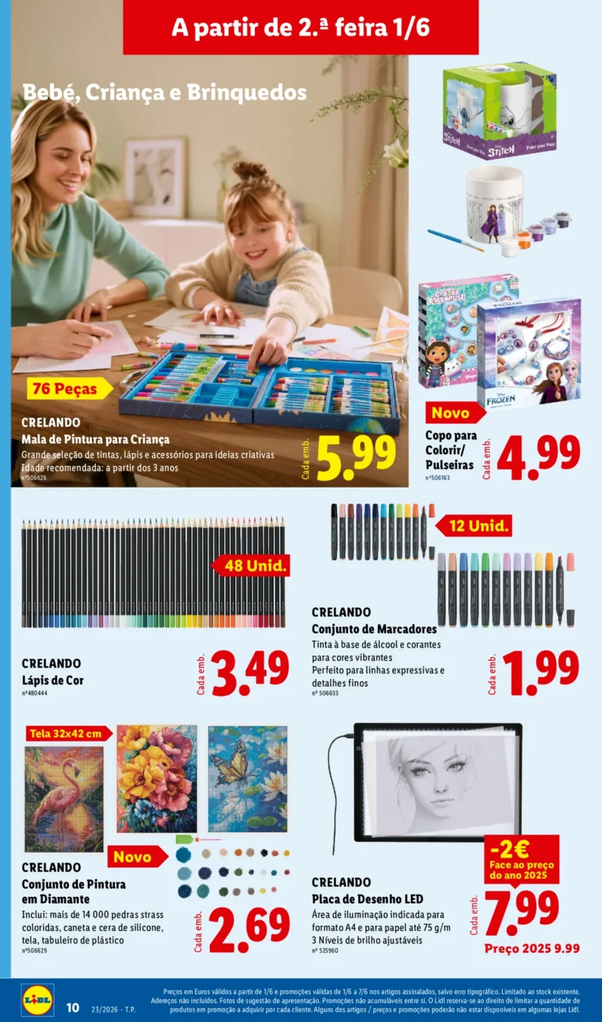 Página 10 do Antevisão Folheto LiDL Novidades