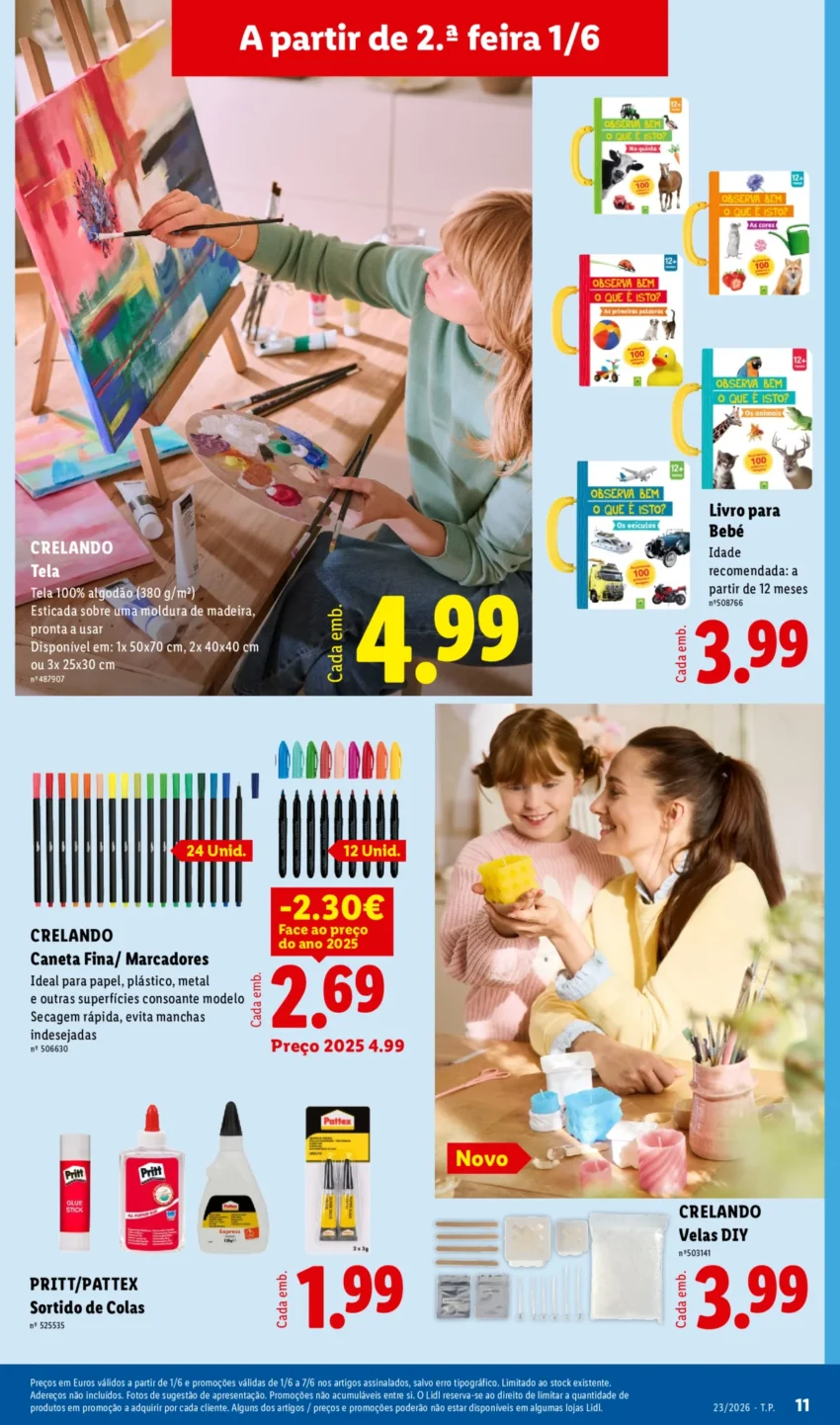 Página 11 do Antevisão Folheto LiDL Novidades