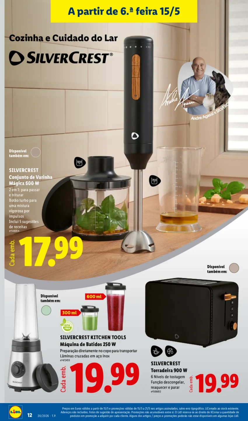 Página 12 do Antevisão Folheto LiDL Novidades