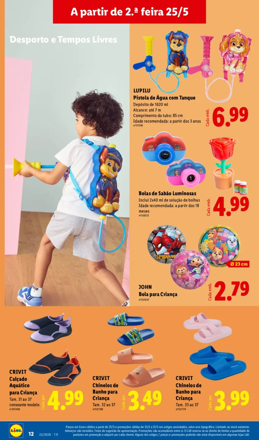 Página 12 do Antevisão Folheto LiDL Novidades