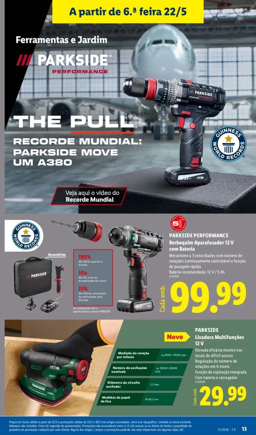 Página 13 do Antevisão Folheto LiDL Novidades