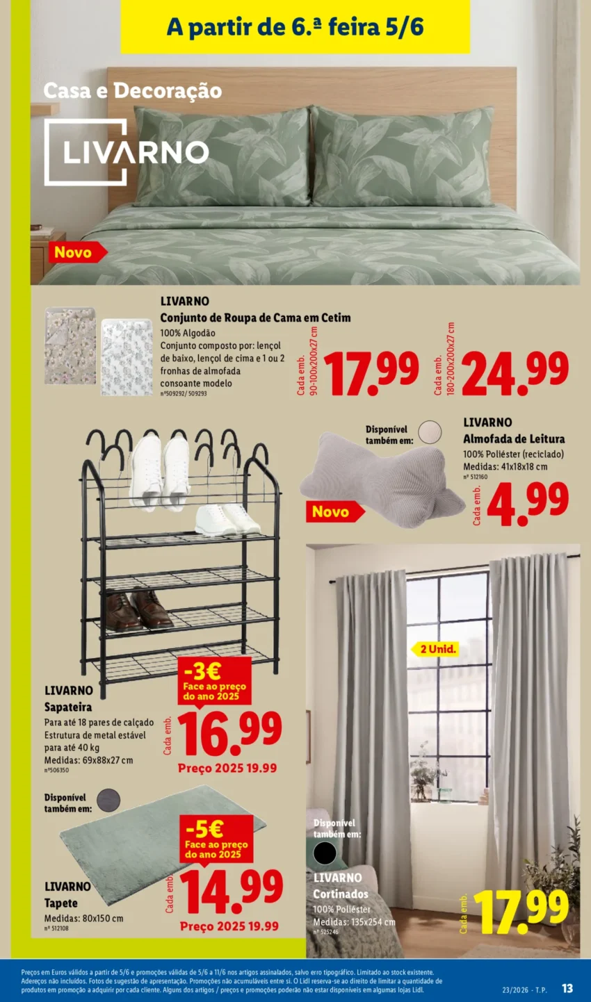 Página 13 do Antevisão Folheto LiDL Novidades