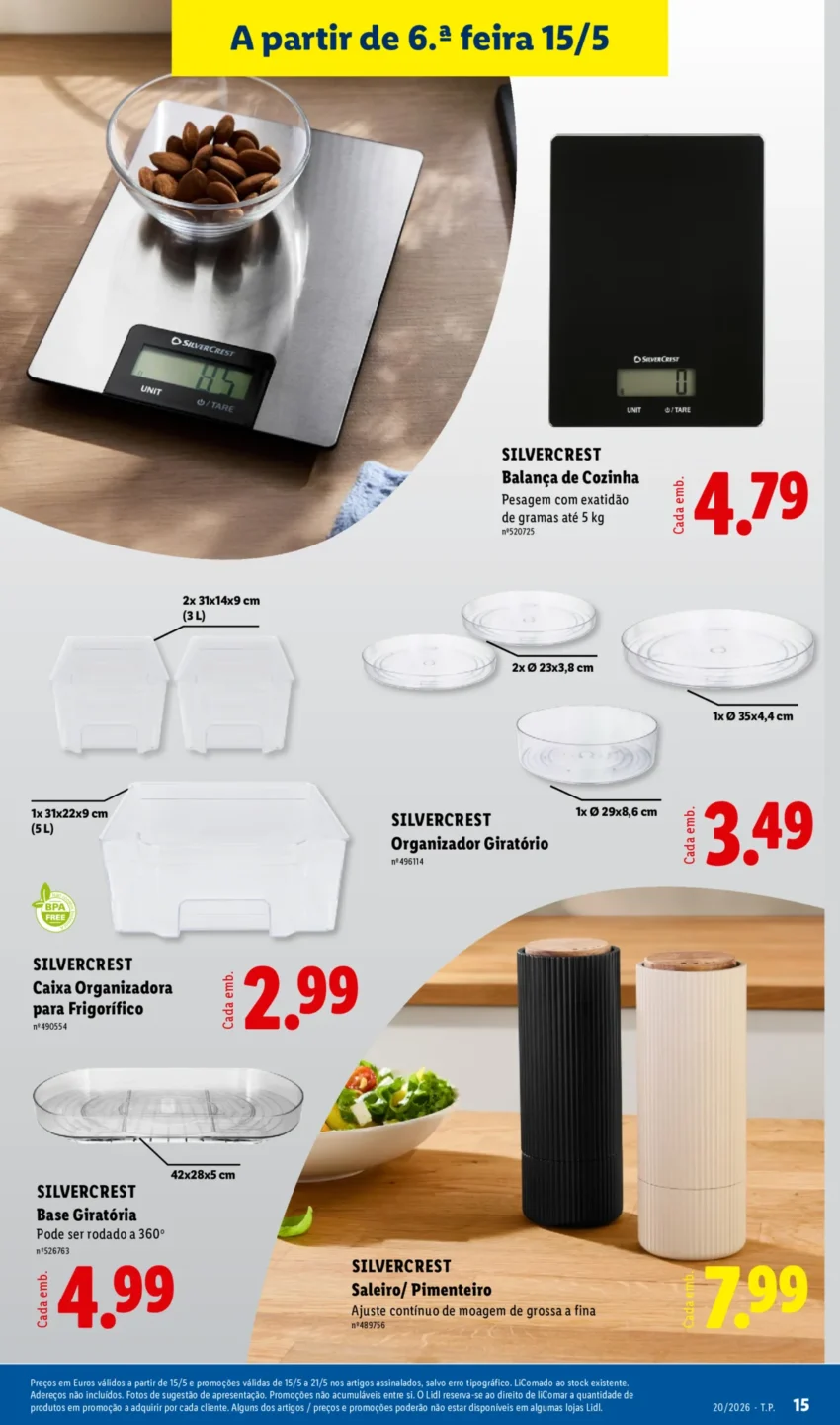 Página 15 do Antevisão Folheto LiDL Novidades