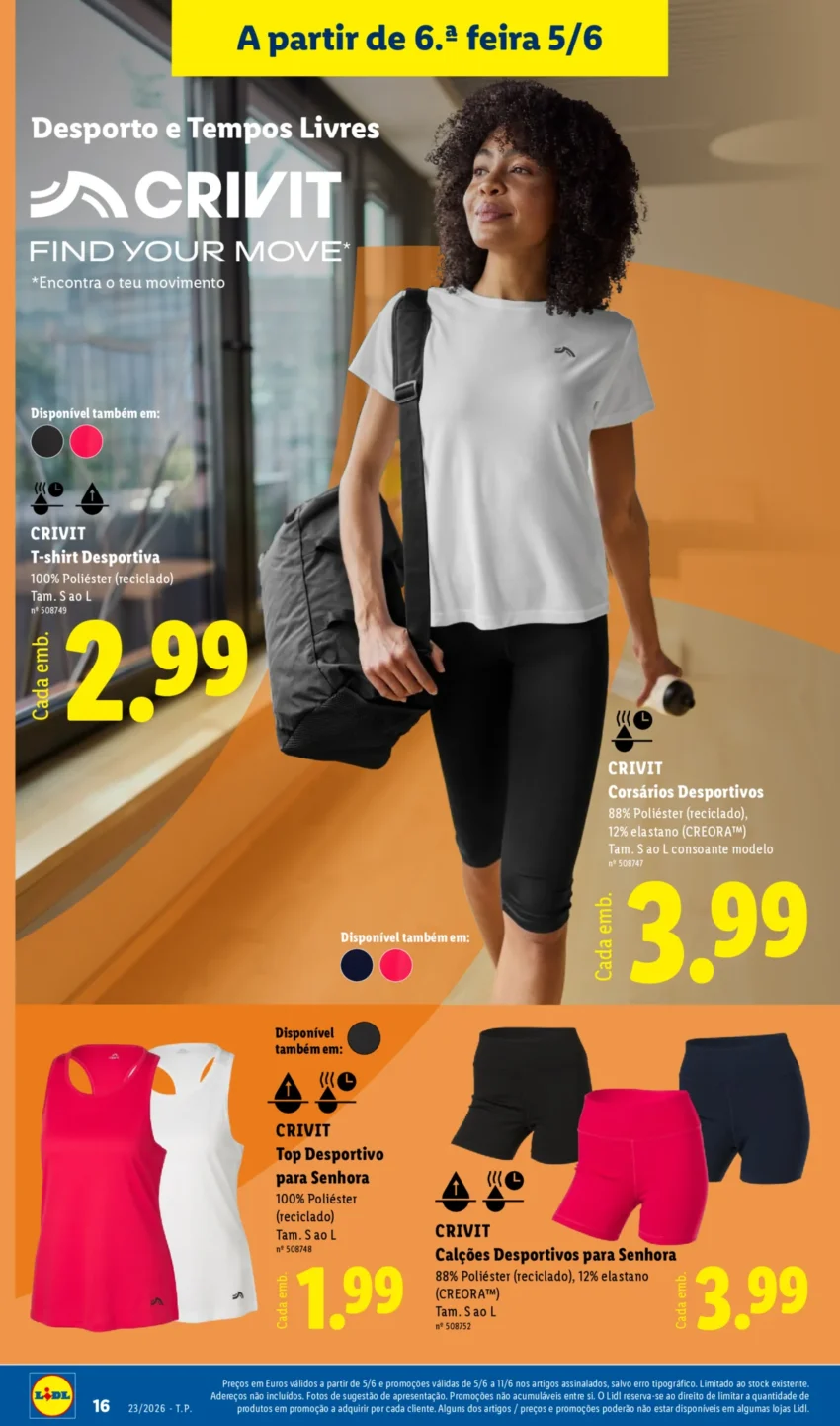 Página 16 do Antevisão Folheto LiDL Novidades