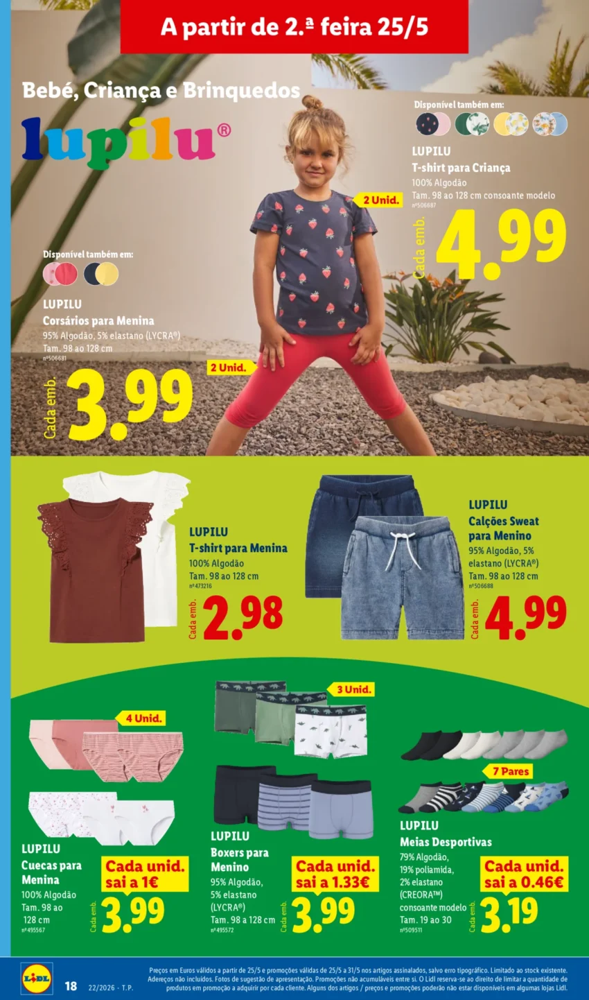 Página 18 do Antevisão Folheto LiDL Novidades