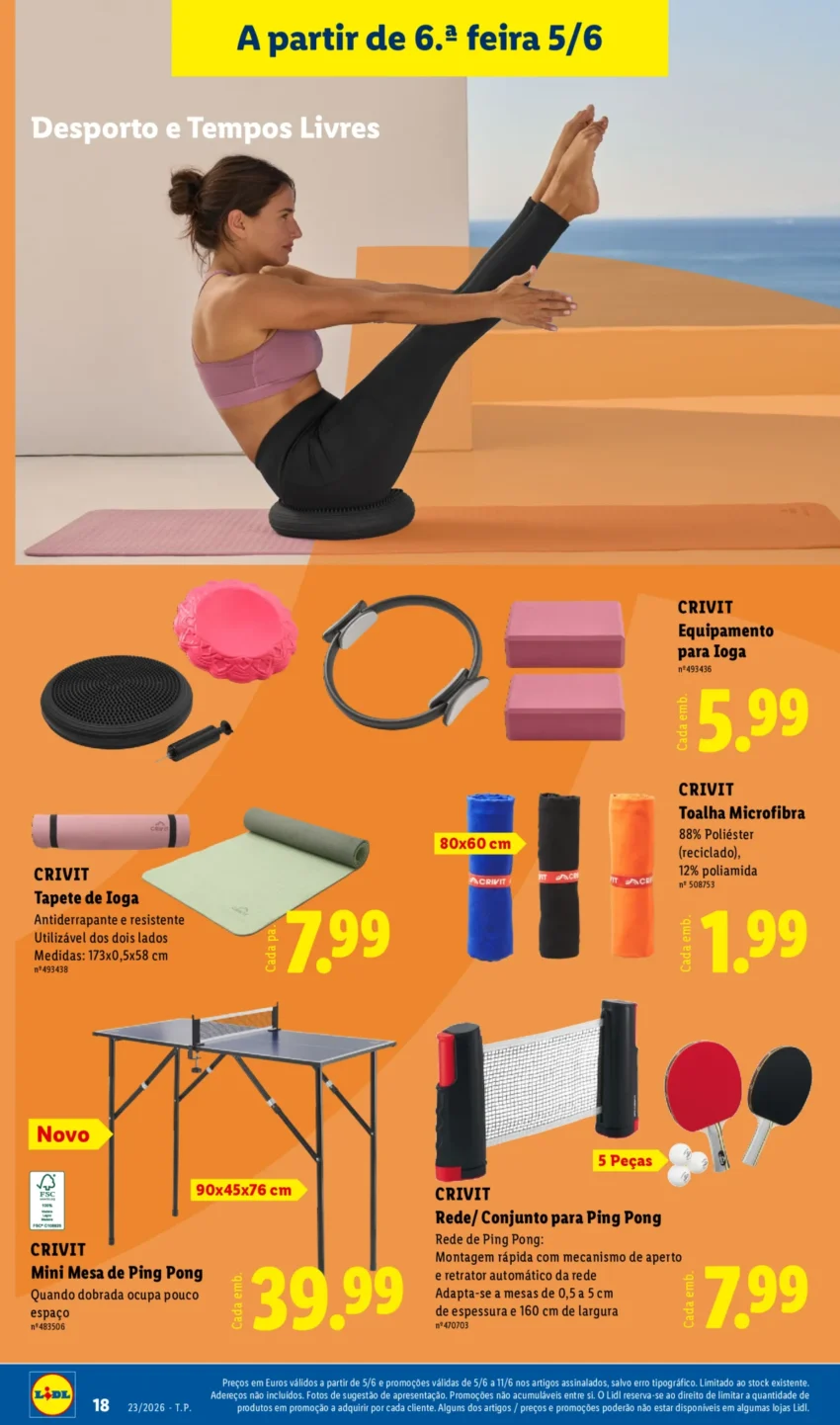 Página 18 do Antevisão Folheto LiDL Novidades