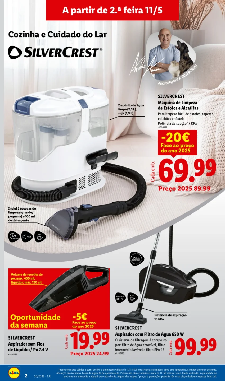 Página 2 do Antevisão Folheto LiDL Novidades