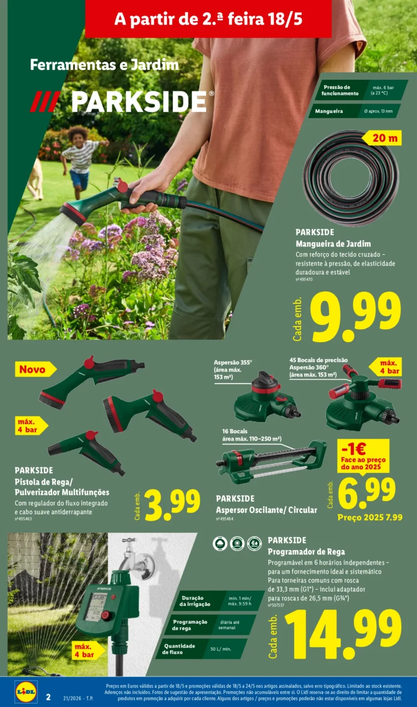 Página 2 do Antevisão Folheto LiDL Novidades