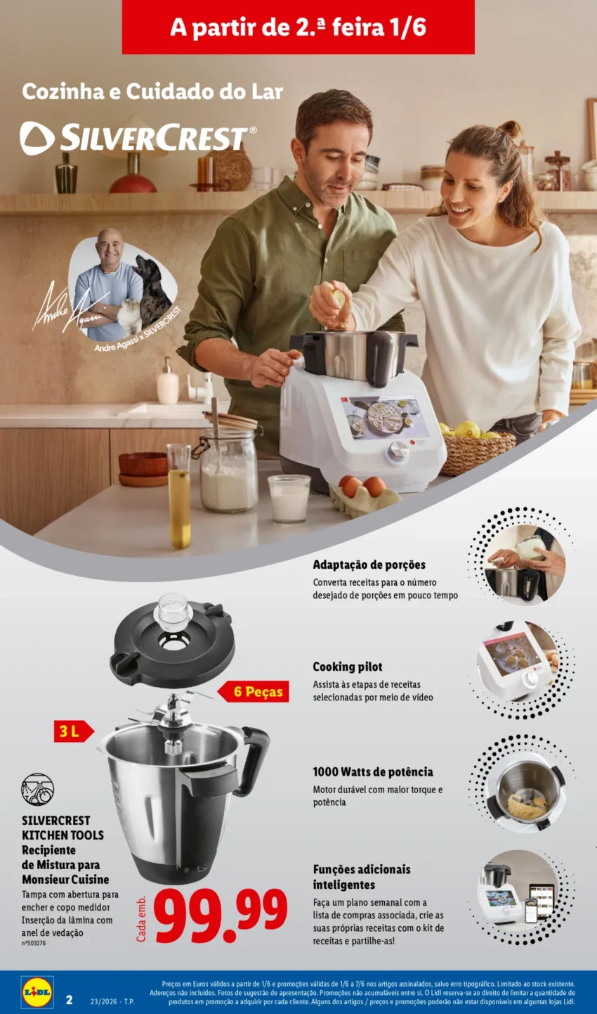 Página 2 do Antevisão Folheto LiDL Novidades
