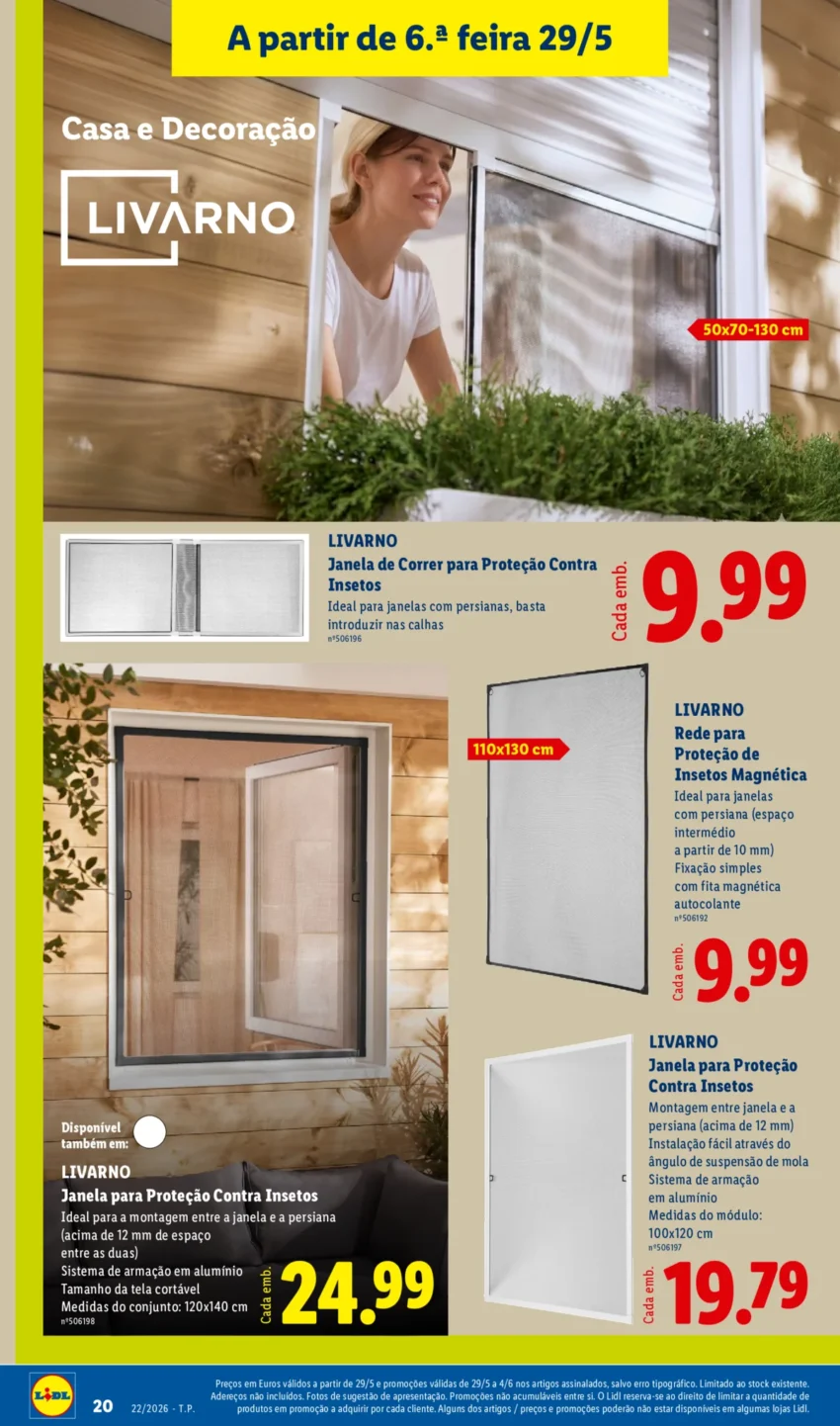 Página 20 do Antevisão Folheto LiDL Novidades