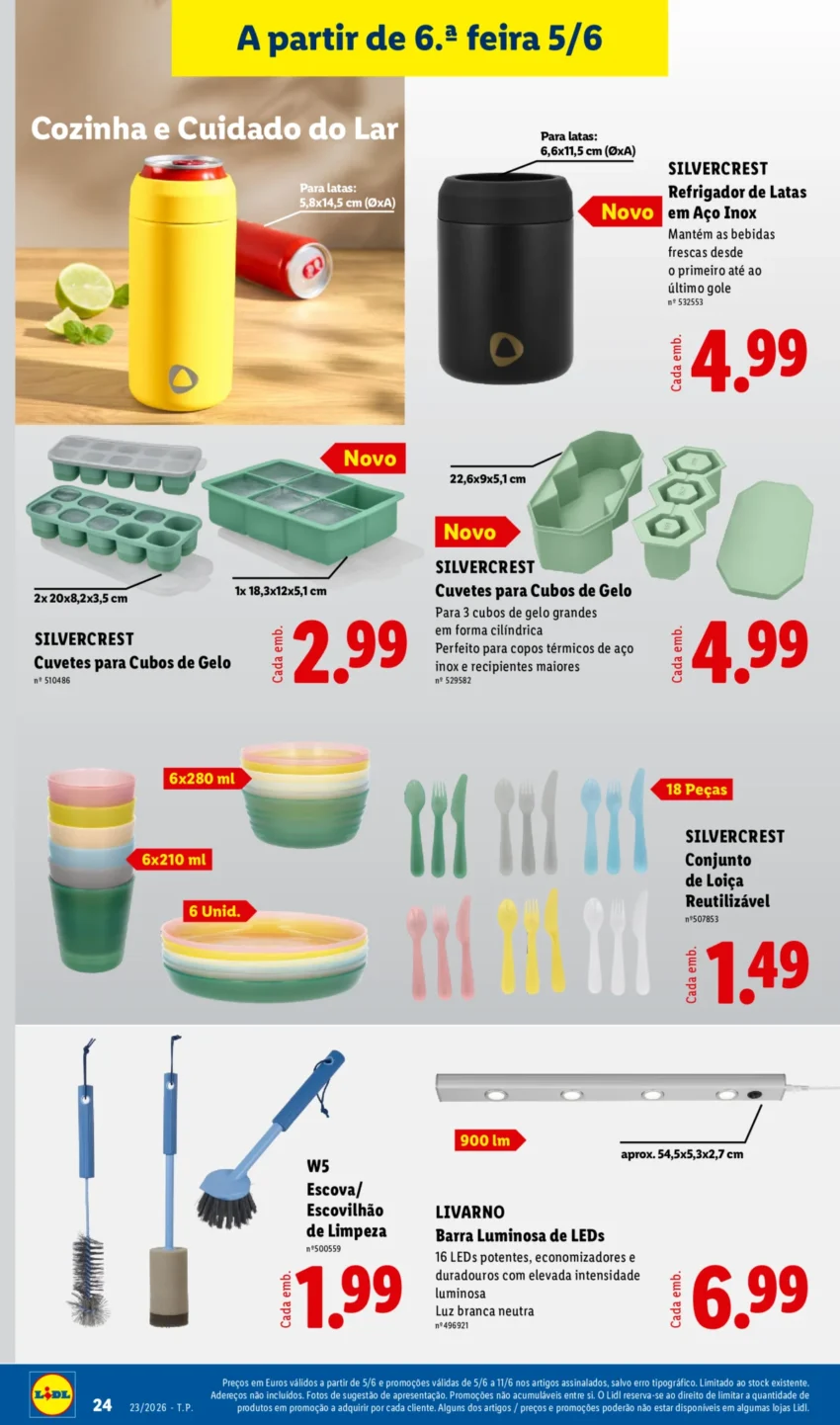 Página 24 do Antevisão Folheto LiDL Novidades
