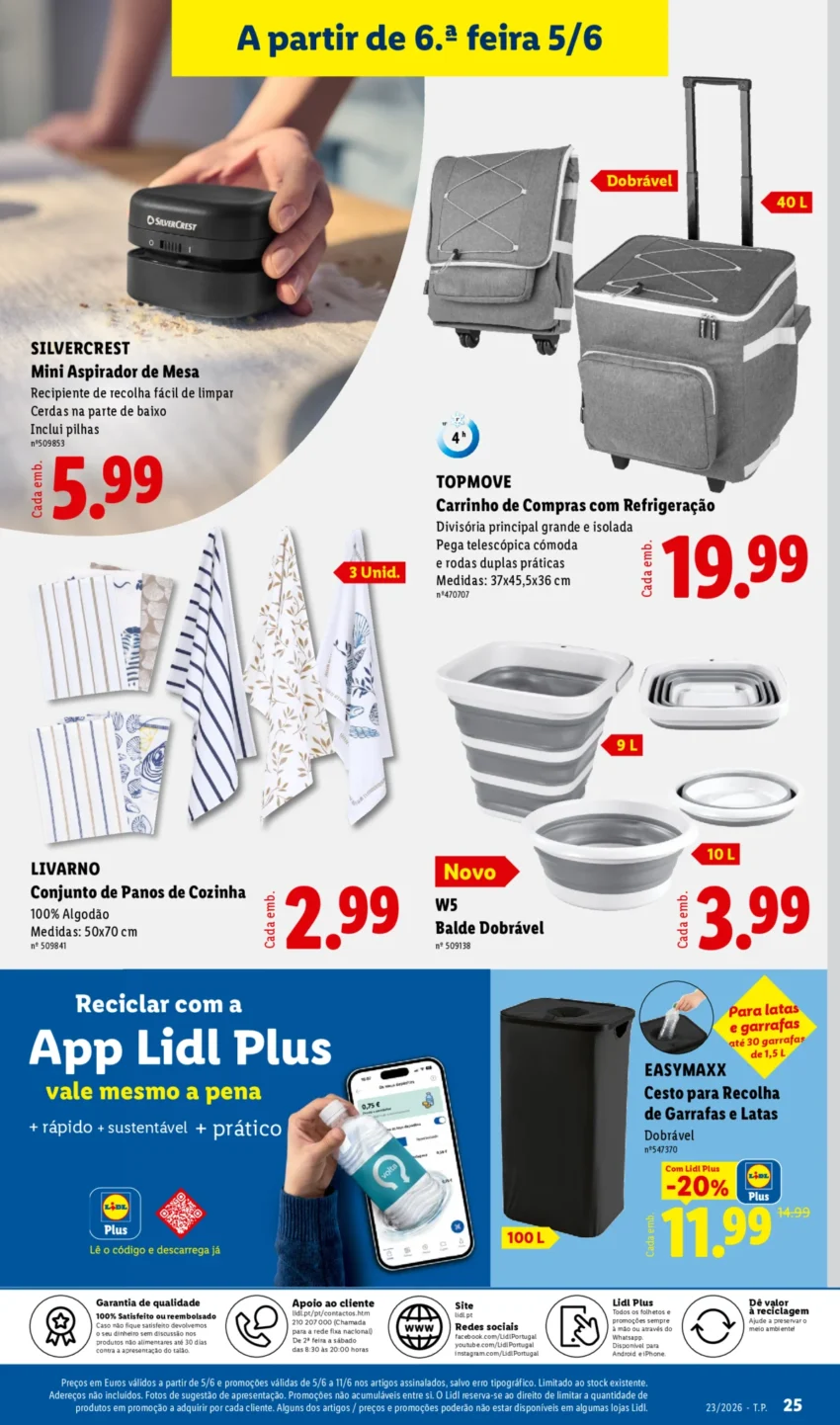 Página 25 do Antevisão Folheto LiDL Novidades