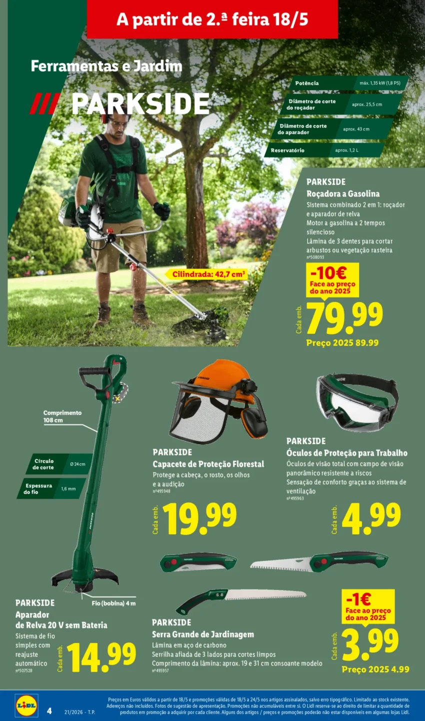 Página 4 do Antevisão Folheto LiDL Novidades