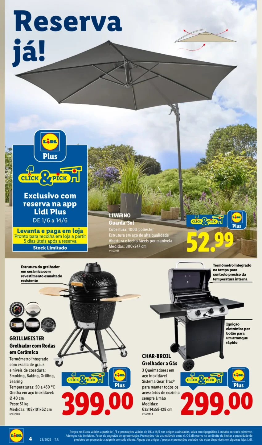 Página 4 do Antevisão Folheto LiDL Novidades