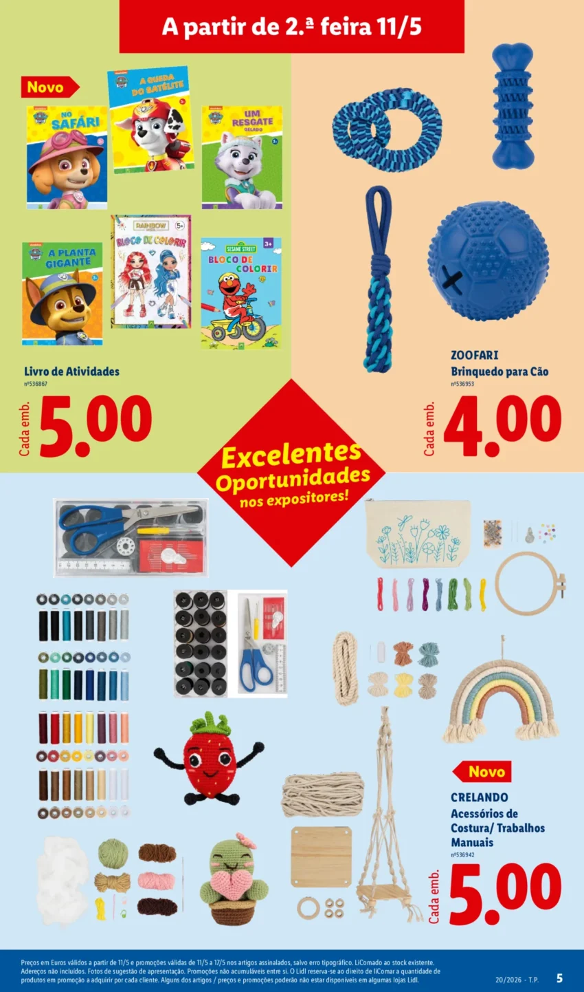Página 5 do Antevisão Folheto LiDL Novidades