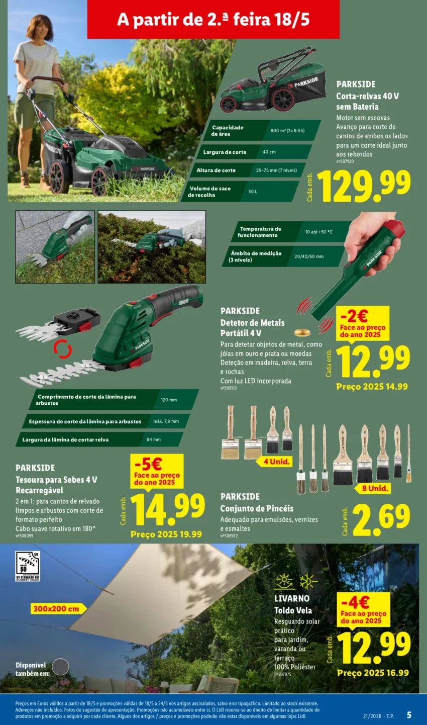 Página 5 do Antevisão Folheto LiDL Novidades