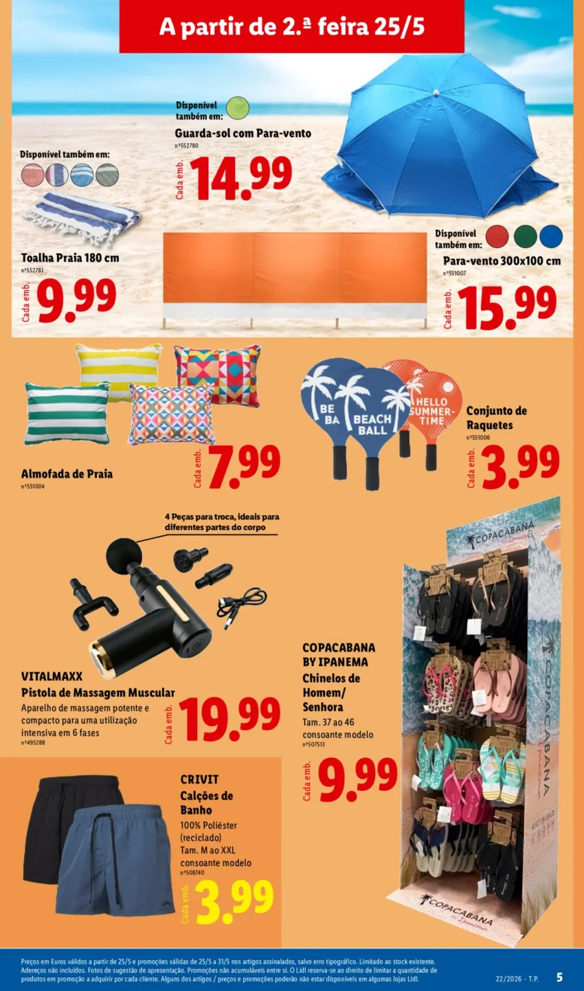 Página 5 do Antevisão Folheto LiDL Novidades