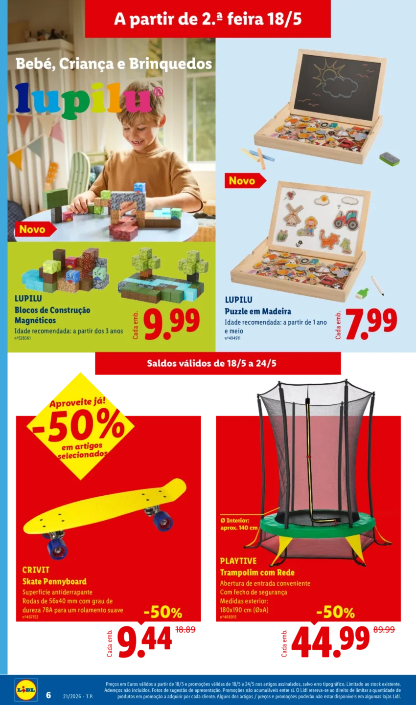 Página 6 do Antevisão Folheto LiDL Novidades