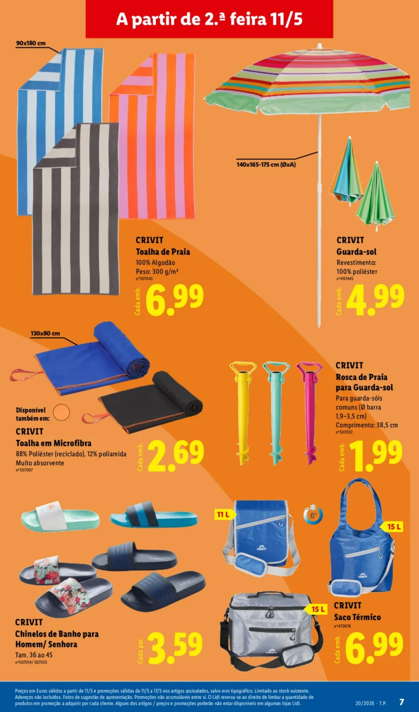 Página 7 do Antevisão Folheto LiDL Novidades