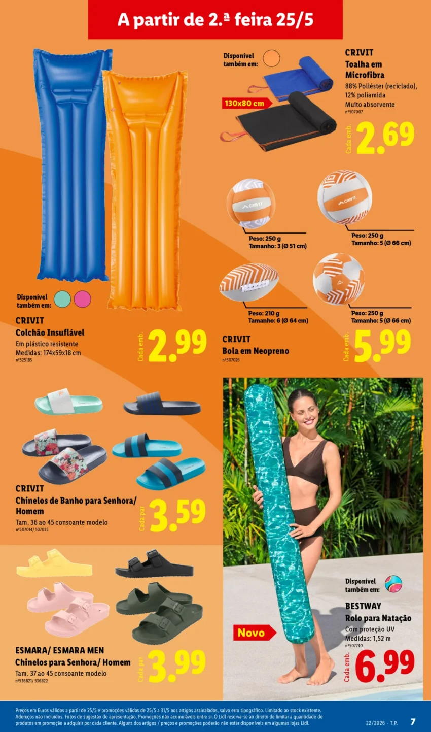 Página 7 do Antevisão Folheto LiDL Novidades