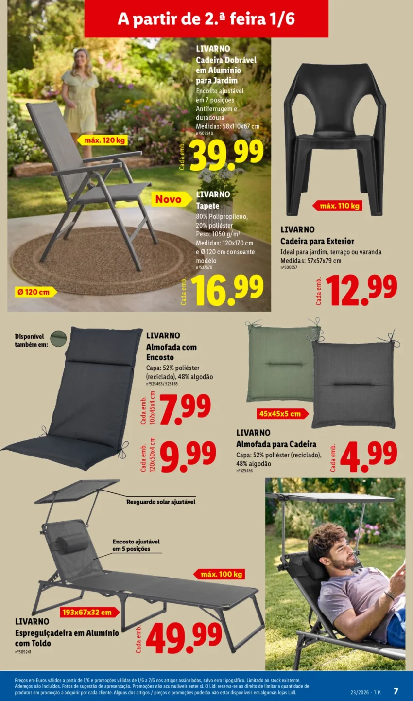 Página 7 do Antevisão Folheto LiDL Novidades