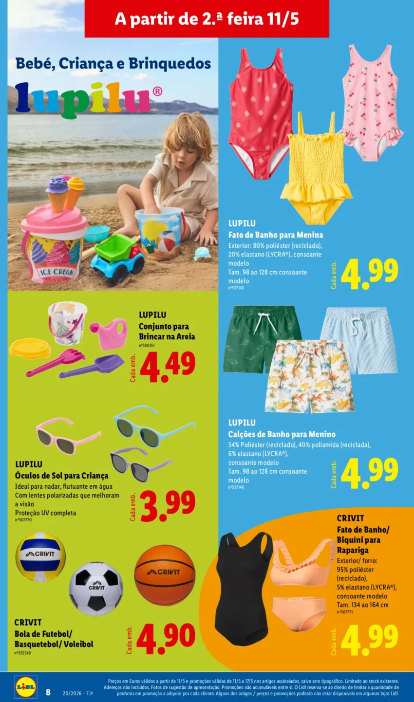 Página 8 do Antevisão Folheto LiDL Novidades