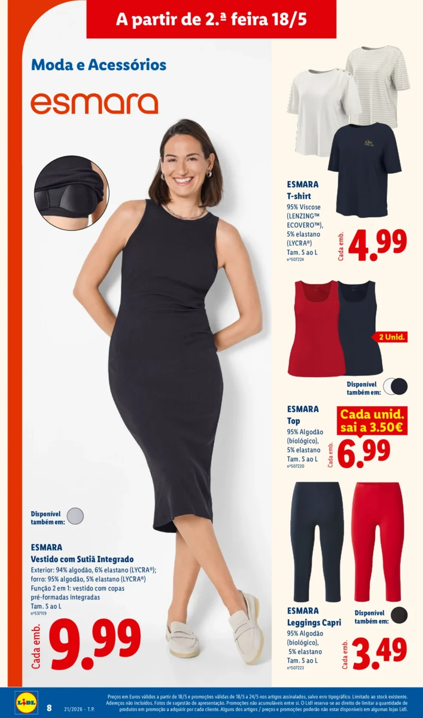 Página 8 do Antevisão Folheto LiDL Novidades