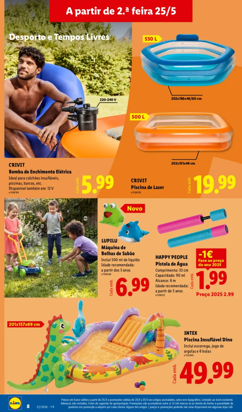 Página 8 do Antevisão Folheto LiDL Novidades