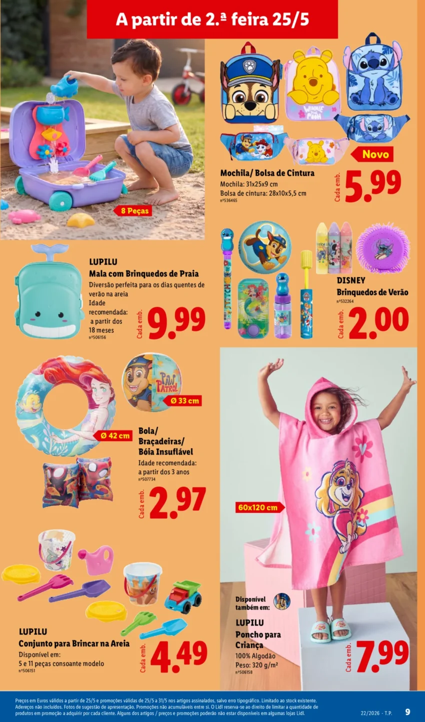 Página 9 do Antevisão Folheto LiDL Novidades