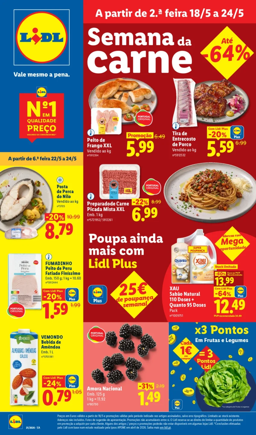 Capa do Antevisão Folheto LiDL Promoções