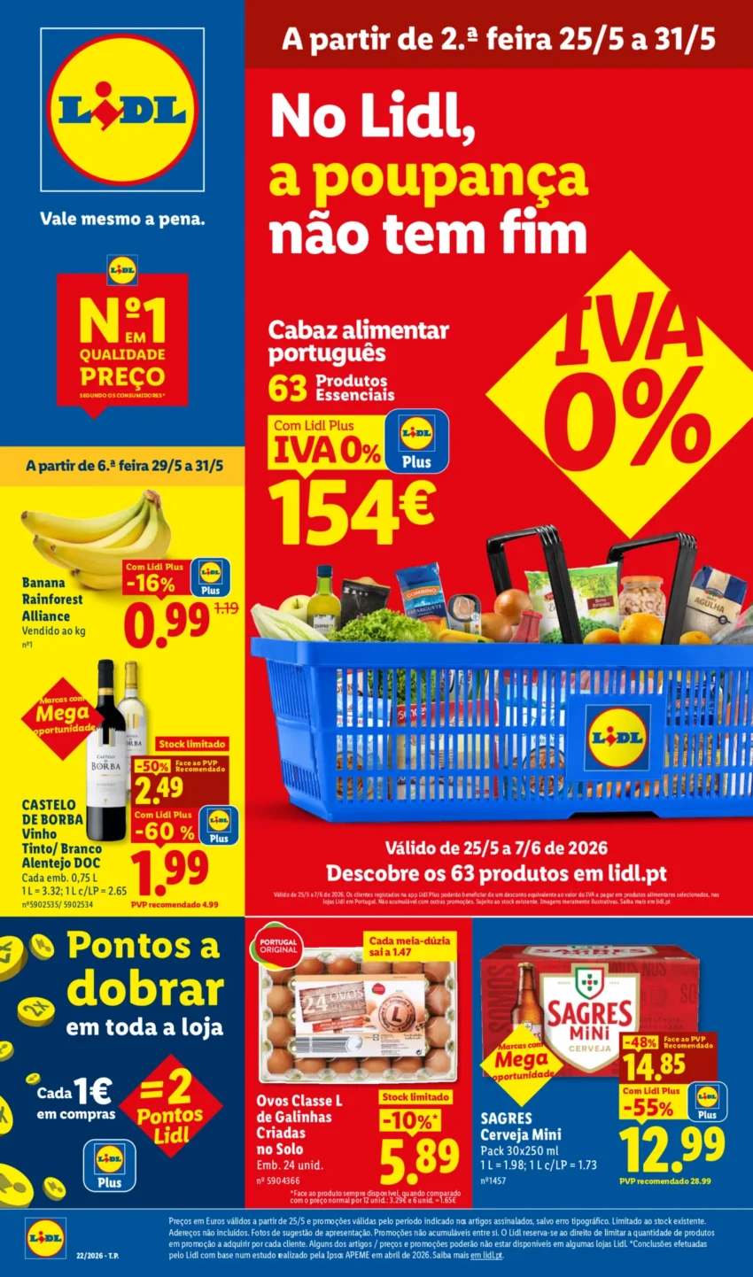 Página 1 do Antevisão Folheto LiDL Promoções