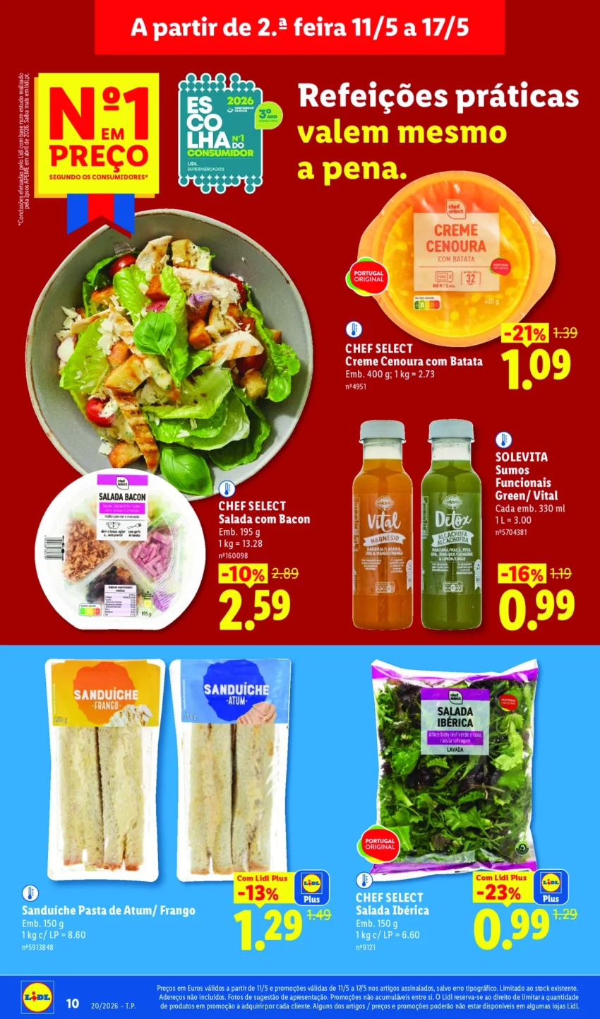 Página 10 do Antevisão Folheto LiDL Promoções