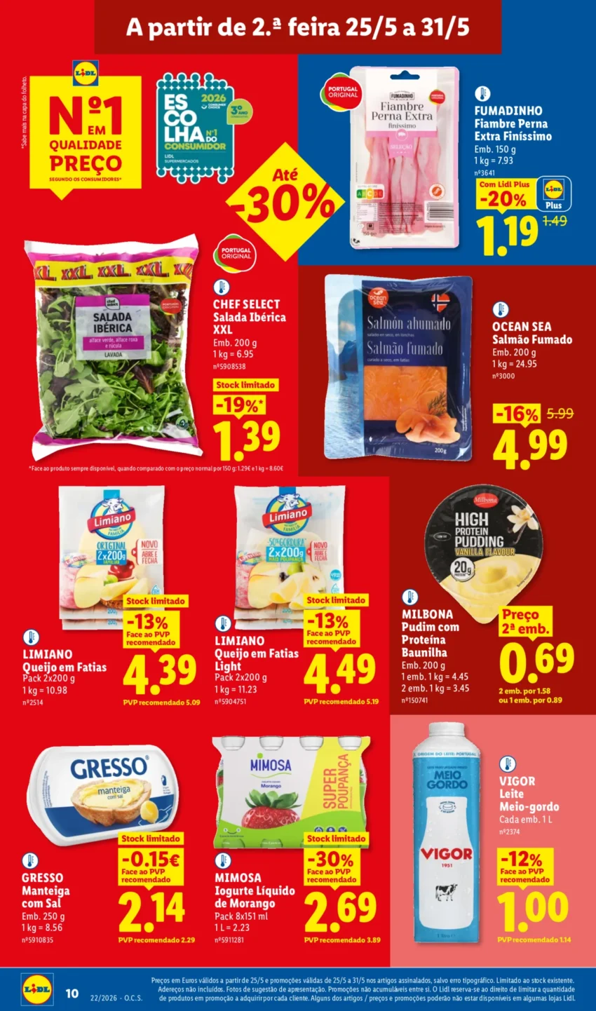 Página 10 do Antevisão Folheto LiDL Promoções