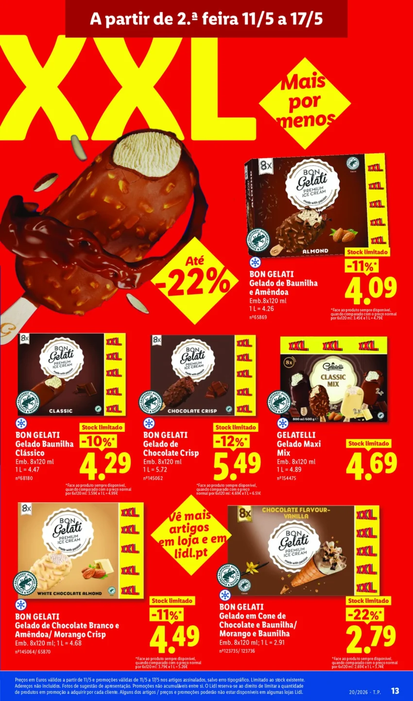 Página 13 do Antevisão Folheto LiDL Promoções