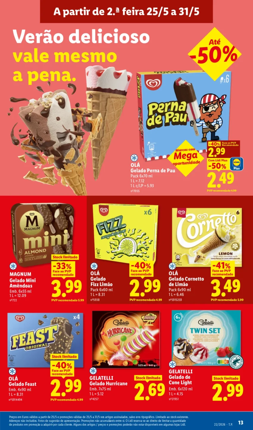 Página 13 do Antevisão Folheto LiDL Promoções