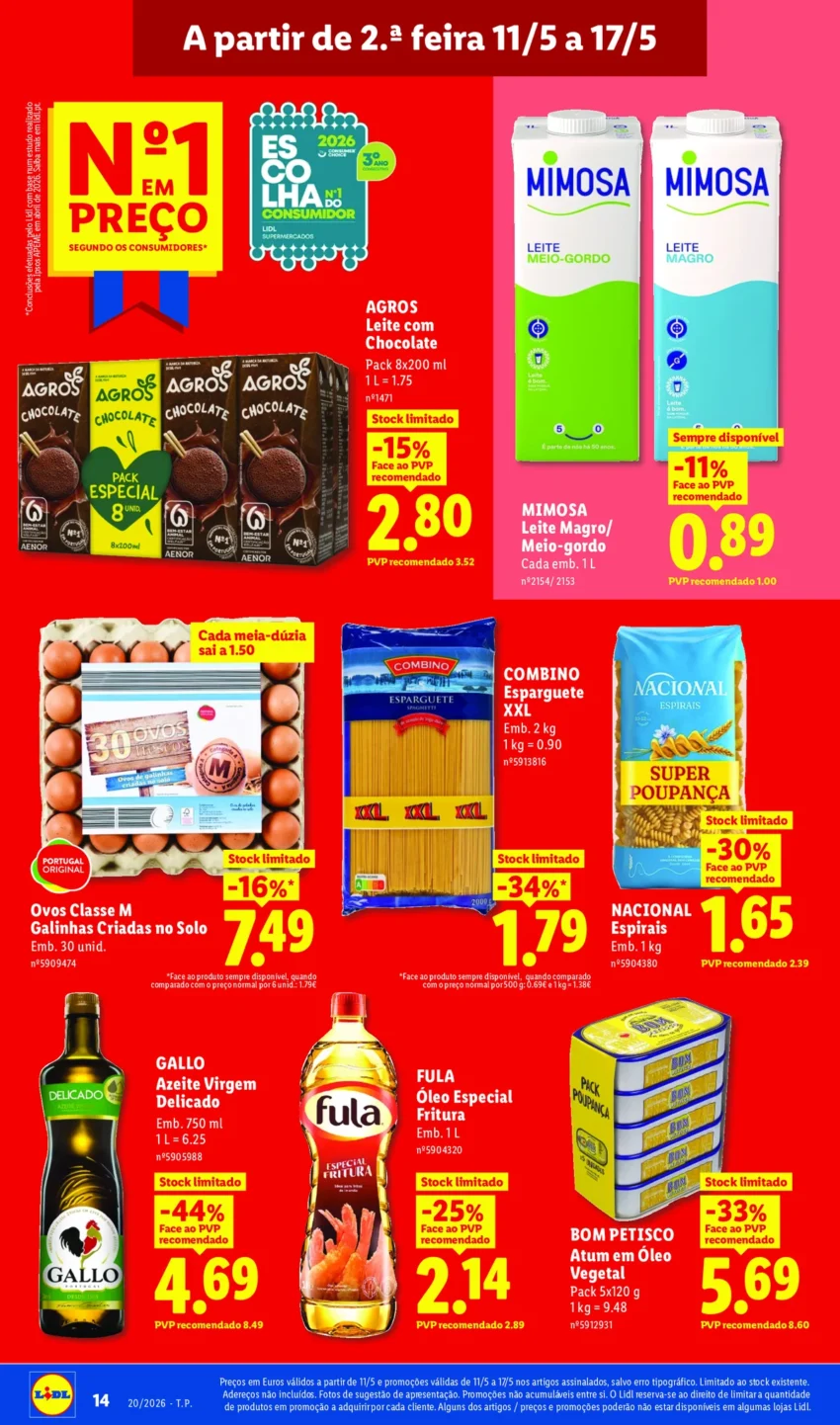 Página 14 do Antevisão Folheto LiDL Promoções