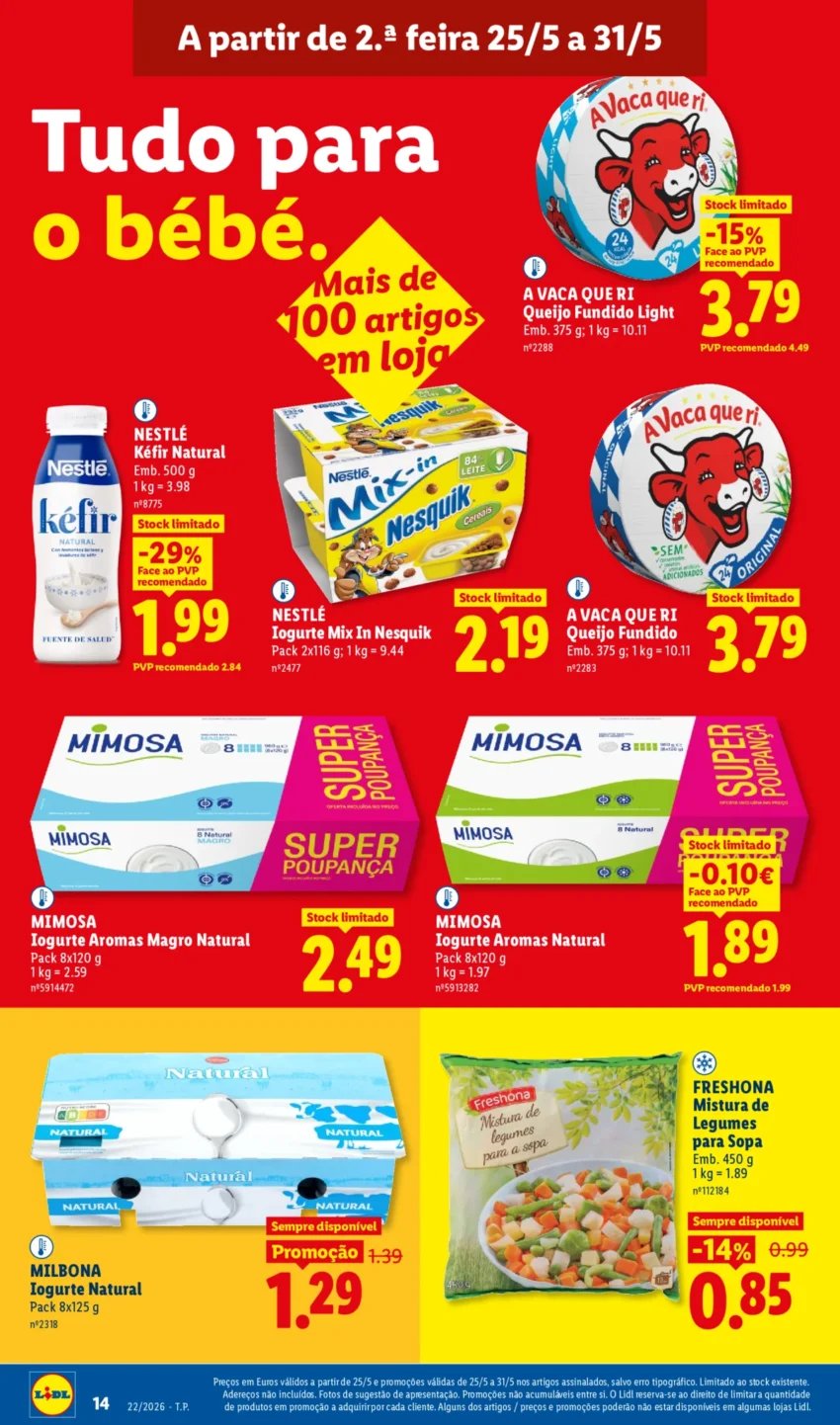 Página 14 do Antevisão Folheto LiDL Promoções