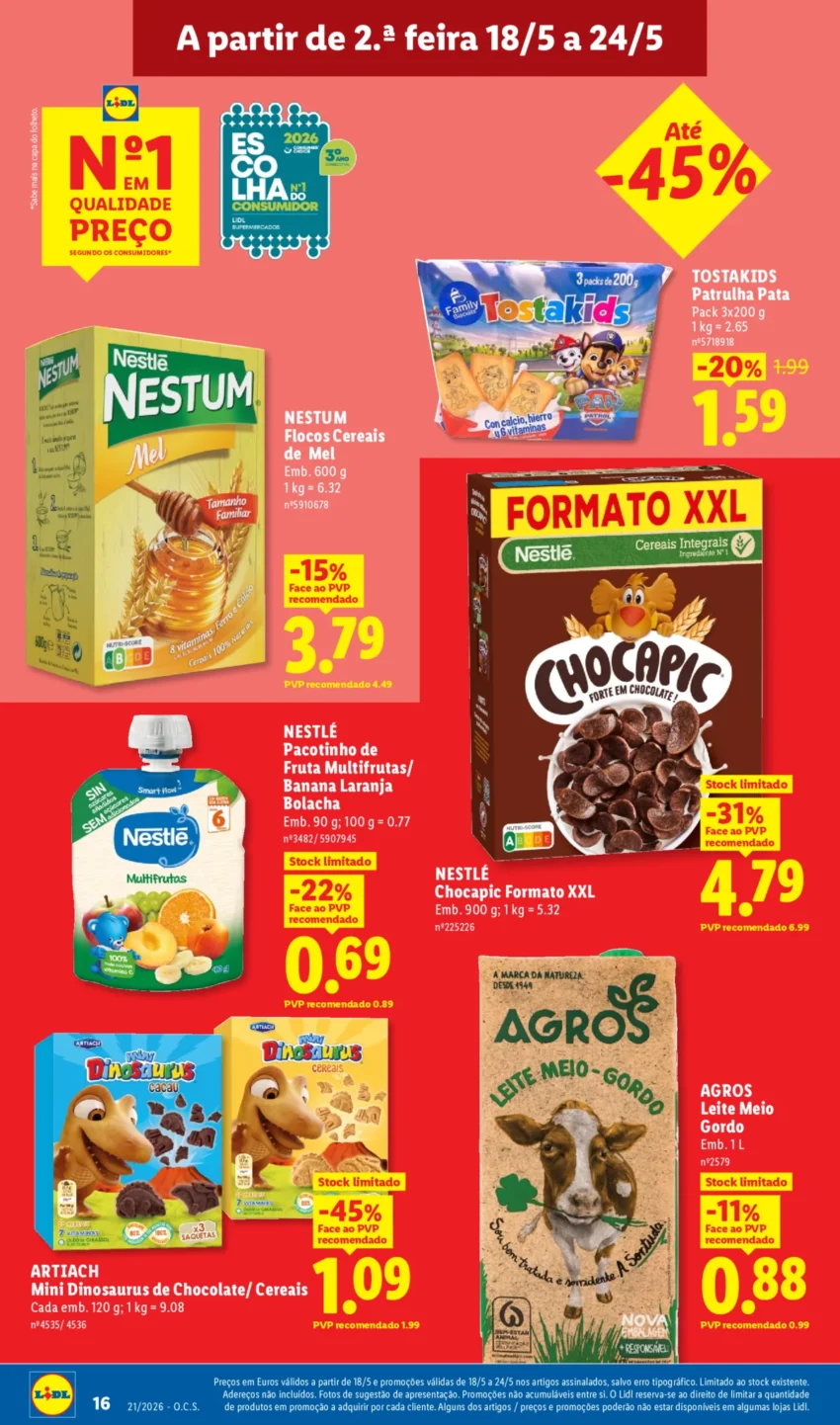 Página 16 do Antevisão Folheto LiDL Promoções