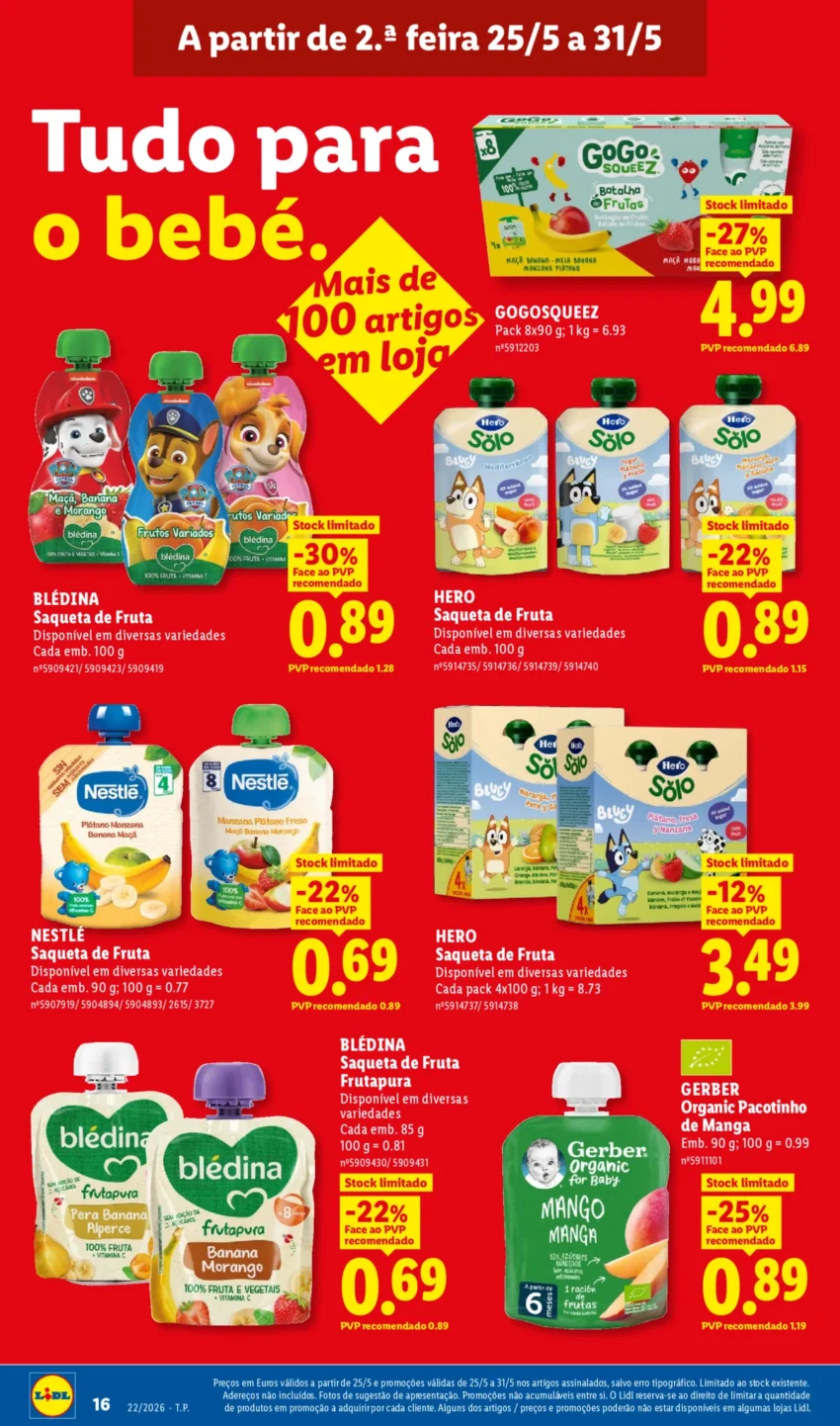 Página 16 do Antevisão Folheto LiDL Promoções