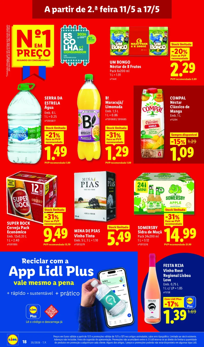 Página 18 do Antevisão Folheto LiDL Promoções
