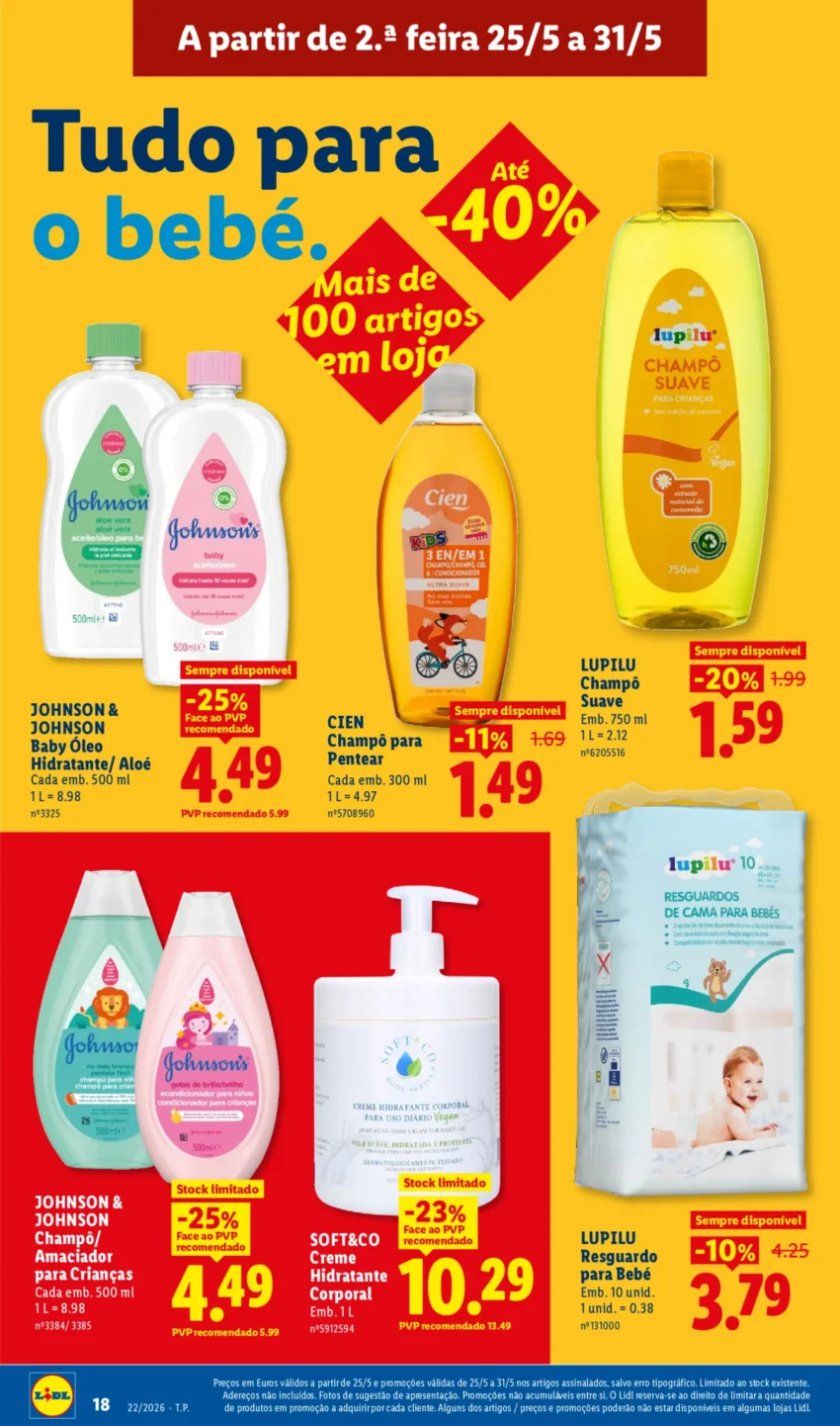 Página 18 do Antevisão Folheto LiDL Promoções