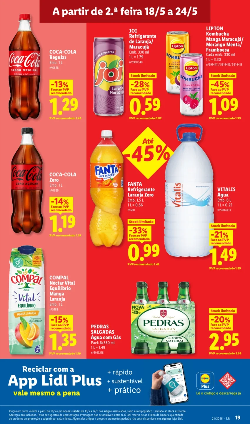 Página 19 do Antevisão Folheto LiDL Promoções