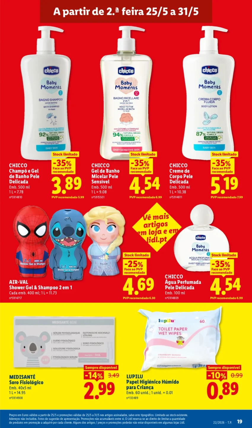 Página 19 do Antevisão Folheto LiDL Promoções