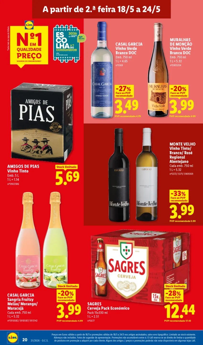 Página 20 do Antevisão Folheto LiDL Promoções
