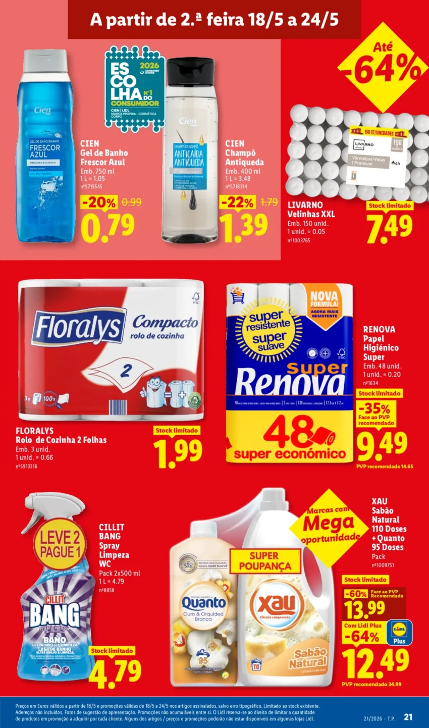 Página 21 do Antevisão Folheto LiDL Promoções