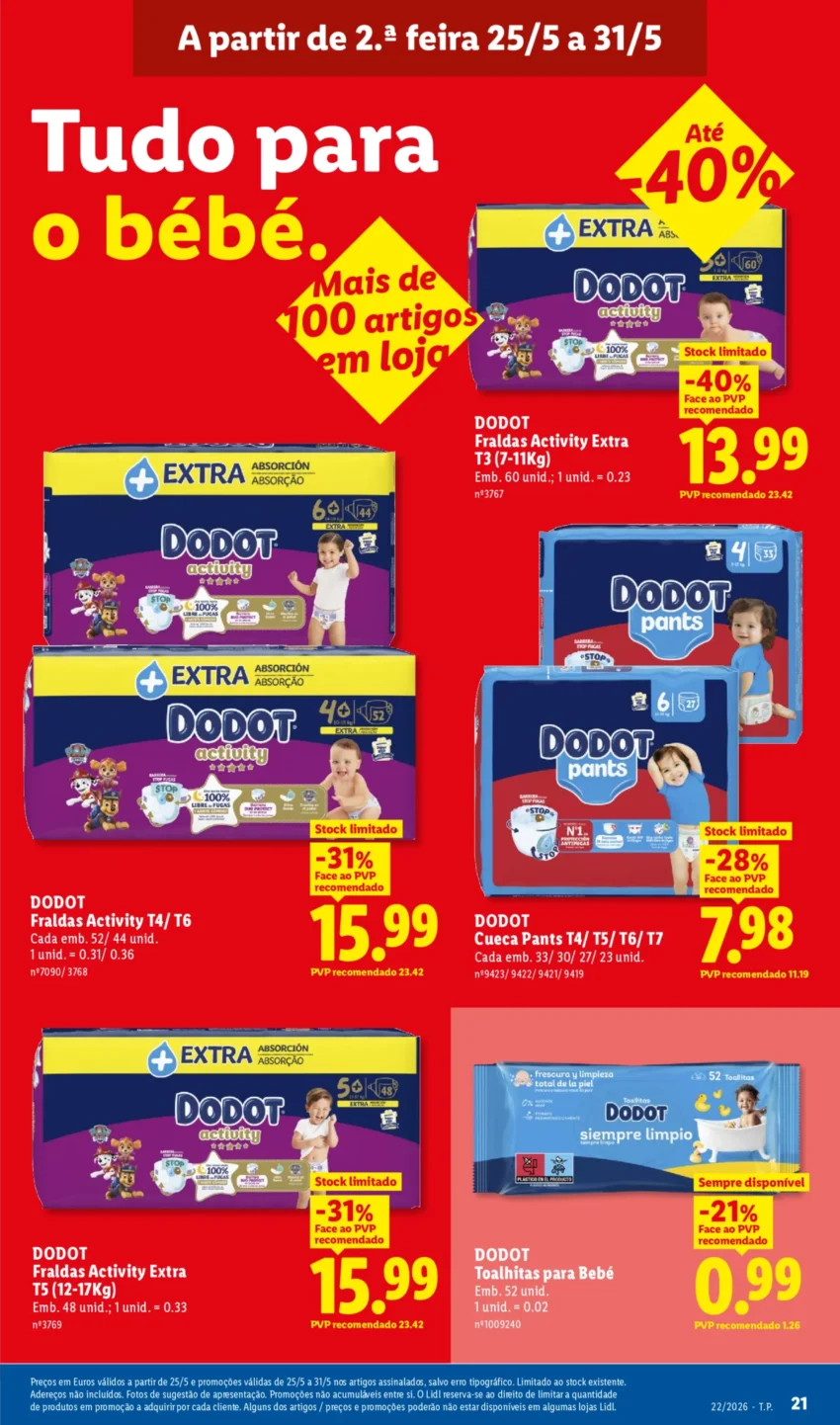 Página 21 do Antevisão Folheto LiDL Promoções