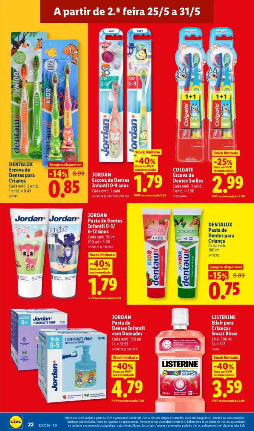 Página 22 do Antevisão Folheto LiDL Promoções