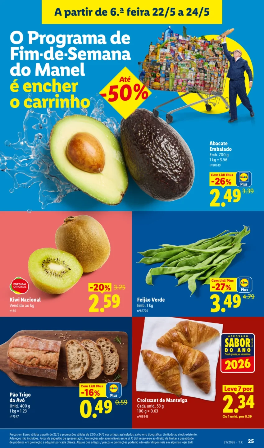 Página 25 do Antevisão Folheto LiDL Promoções