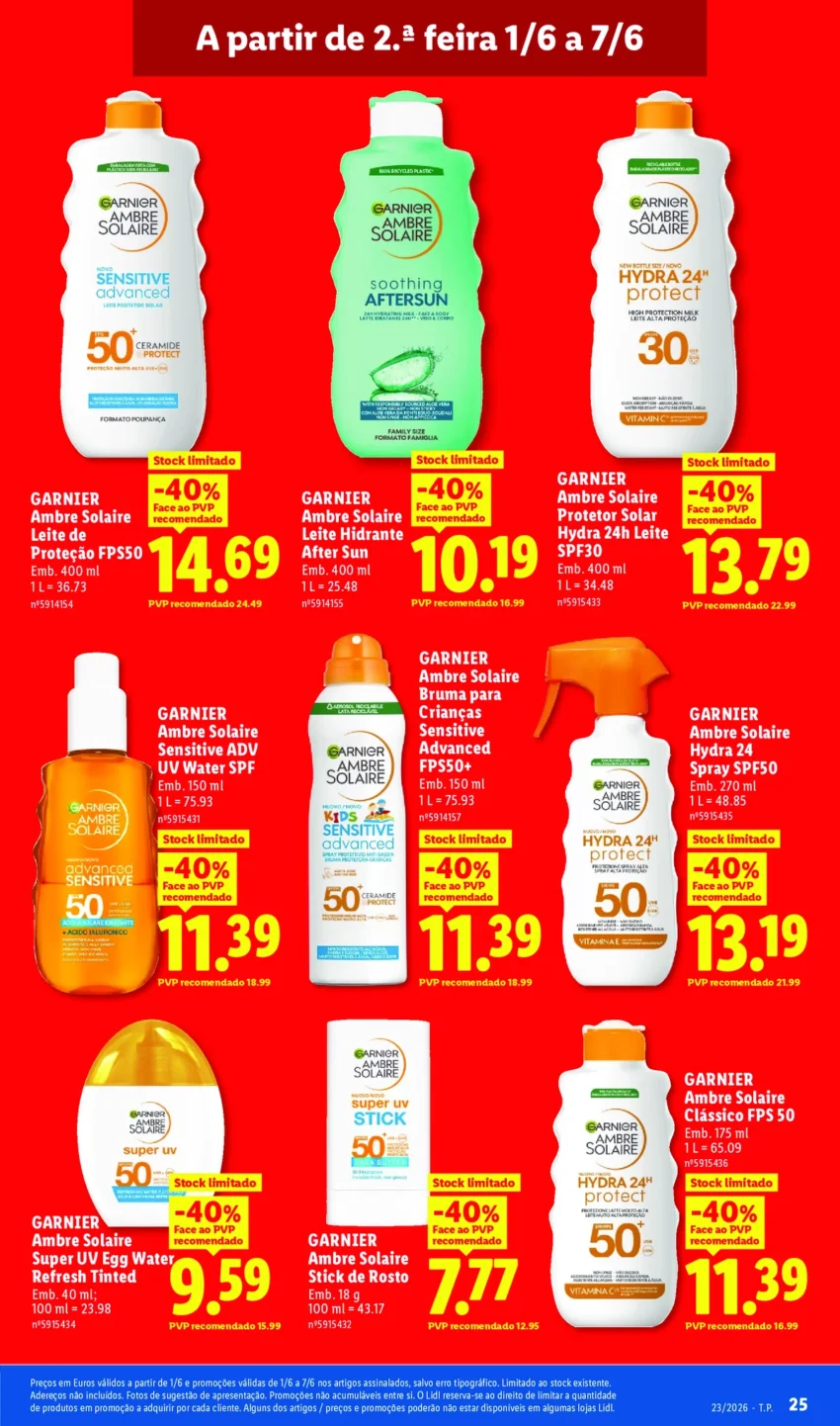Página 25 do Antevisão Folheto LiDL Promoções